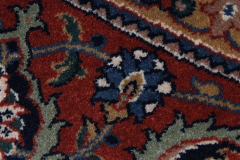 Herati Beige Round Hand Knotted 80 X 80 Area Rug 250-26326 Image 10