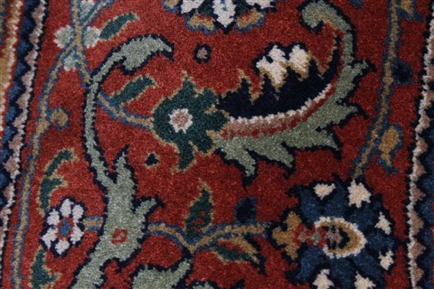 Herati Beige Round Hand Knotted 80 X 80 Area Rug 250-26326 Image 9