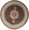 Tabriz Brown Round Hand Knotted 85 X 85  Area Rug 250-26333 Thumb 0