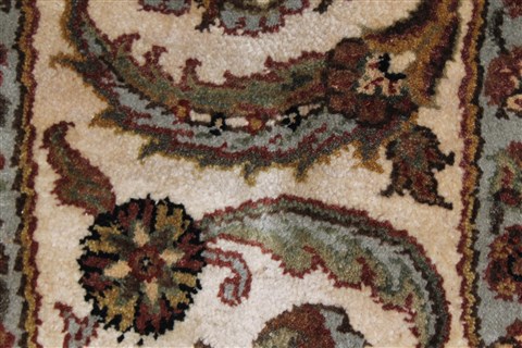 Kashmar Beige Round Hand Knotted 710 X 711 Area Rug 250-26335 Image 9