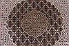 Tabriz Beige Round Hand Knotted 84 X 84  Area Rug 250-26337 Thumb 4