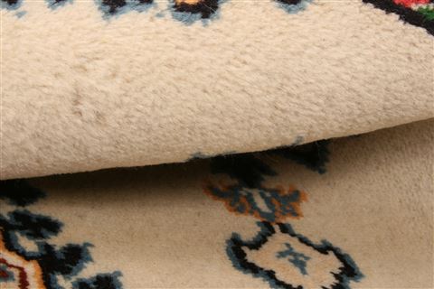 Nain White Hand Knotted 13 X 22 Area Rug 100-26338 Image 2