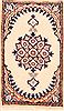 Nain White Hand Knotted 13 X 22  Area Rug 100-26338 Thumb 0