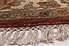 Kashan Beige Round Hand Knotted 81 X 81 Area Rug 250-26341 Thumb 5