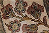 Kashan Beige Round Hand Knotted 81 X 81  Area Rug 250-26341 Thumb 7