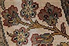 Kashan Beige Round Hand Knotted 81 X 81 Area Rug 250-26341 Thumb 7