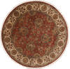 Kashan Beige Round Hand Knotted 81 X 81  Area Rug 250-26341 Thumb 0