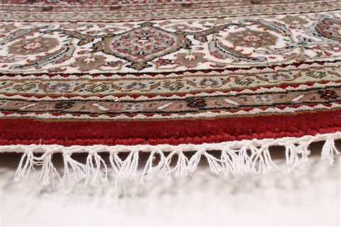 Mahi Brown Round Hand Knotted 611 X 611 Area Rug 250-26343 Image 5