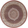 Mahi Brown Round Hand Knotted 611 X 611  Area Rug 250-26343 Thumb 0