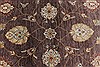 Chobi Brown Round Hand Knotted 80 X 81  Area Rug 250-26345 Thumb 4