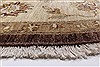 Chobi Brown Round Hand Knotted 80 X 81  Area Rug 250-26345 Thumb 5