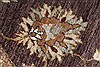 Chobi Brown Round Hand Knotted 80 X 81  Area Rug 250-26345 Thumb 7