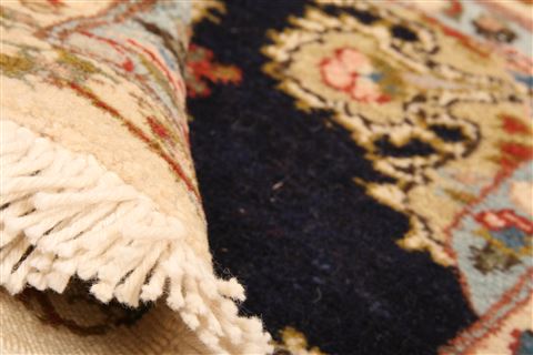Tabriz Yellow Square Hand Knotted 15 X 15 Area Rug 253-26346 Image 1