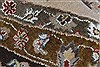 Tabriz Beige Round Hand Knotted 79 X 79 Area Rug 250-26347 Thumb 1