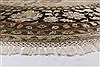 Tabriz Beige Round Hand Knotted 79 X 79 Area Rug 250-26347 Thumb 7