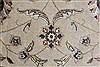 Tabriz Beige Round Hand Knotted 79 X 79 Area Rug 250-26347 Thumb 8