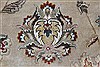 Tabriz Beige Round Hand Knotted 79 X 79 Area Rug 250-26347 Thumb 9