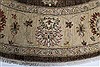 Chobi Brown Round Hand Knotted 711 X 711 Area Rug 250-26349 Thumb 3