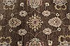 Chobi Brown Round Hand Knotted 711 X 711  Area Rug 250-26349 Thumb 4