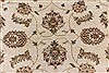 Pishavar Beige Round Hand Knotted 711 X 80  Area Rug 250-26350 Thumb 4