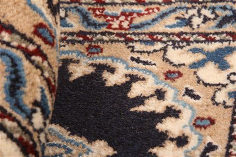 Nain White Hand Knotted 14 X 20 Area Rug 253-26352 Image 3