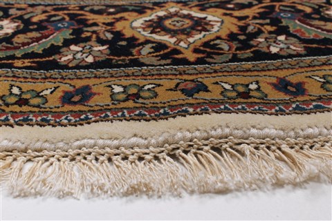 Herati Beige Round Hand Knotted 80 X 80 Area Rug 250-26353 Image 5