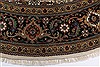 Herati Beige Round Hand Knotted 80 X 80 Area Rug 250-26353 Thumb 3