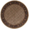 Herati Beige Round Hand Knotted 80 X 80  Area Rug 250-26353 Thumb 0