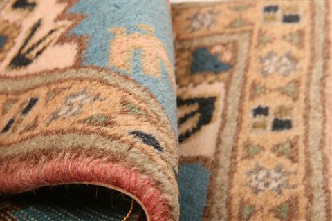Ardebil Blue Hand Knotted 13 X 110 Area Rug 253-26357 Image 2