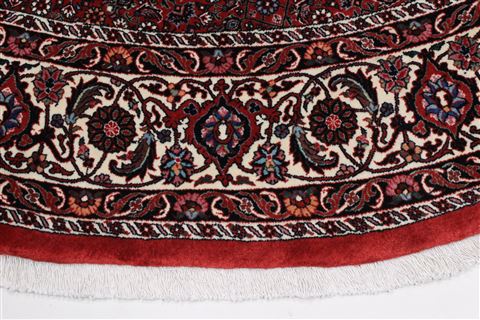Bidjar Green Round Hand Knotted 85 X 85 Area Rug 250-26358 Image 3
