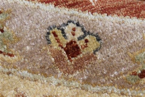 Chobi Brown Round Hand Knotted 711 X 80 Area Rug 250-26360 Image 9