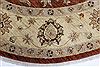 Chobi Brown Round Hand Knotted 711 X 80 Area Rug 250-26360 Thumb 4
