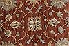 Chobi Brown Round Hand Knotted 711 X 80  Area Rug 250-26360 Thumb 5