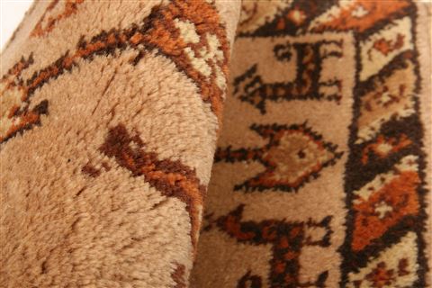 Gabbeh Beige Hand Knotted 10 X 18 Area Rug 253-26364 Image 2