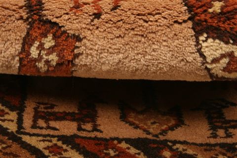 Gabbeh Beige Hand Knotted 10 X 18 Area Rug 253-26364 Image 3