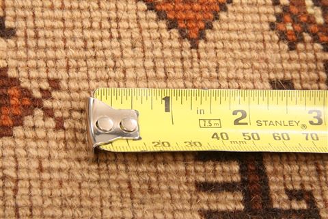 Gabbeh Beige Hand Knotted 10 X 18 Area Rug 253-26364 Image 4