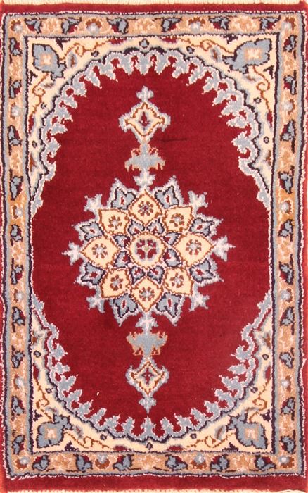 Kashmar Red Hand Knotted 14 X 22 Area Rug 253-26367 Image 0