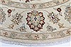 Chobi Beige Round Hand Knotted 711 X 711  Area Rug 250-26368 Thumb 4