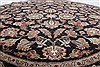 Agra Beige Round Hand Knotted 78 X 79  Area Rug 250-26371 Thumb 1