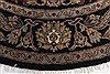 Agra Beige Round Hand Knotted 78 X 79 Area Rug 250-26371 Thumb 2