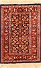 Tabriz Red Square Hand Knotted 17 X 22  Area Rug 253-26373 Thumb 0