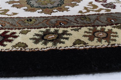 Kashmar Beige Round Hand Knotted 811 X 811 Area Rug 250-26374 Image 7