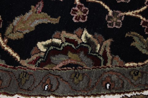 Kashmar Beige Round Hand Knotted 811 X 811 Area Rug 250-26374 Image 9