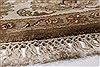 Kashan Beige Round Hand Knotted 80 X 80 Area Rug 250-26375 Thumb 6