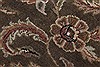 Kashan Beige Round Hand Knotted 80 X 80 Area Rug 250-26375 Thumb 7