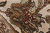 Kashan Beige Round Hand Knotted 80 X 80 Area Rug 250-26375 Thumb 9