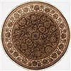 Kashan Beige Round Hand Knotted 80 X 80  Area Rug 250-26375 Thumb 0