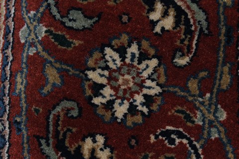 Herati Beige Round Hand Knotted 79 X 79 Area Rug 250-26377 Image 7