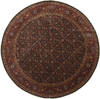 Herati Beige Round Hand Knotted 79 X 79 Area Rug 250-26377 Thumb 0