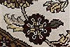 Kashan Beige Round Hand Knotted 711 X 711 Area Rug 250-26378 Thumb 8